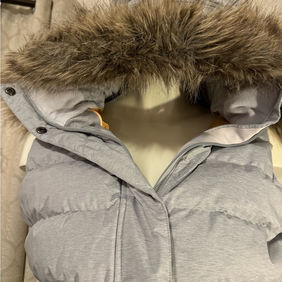 Prana Shiroms Long Puffer Down Vest with Removable Faux Fur Trim- Small - Picture 3 of 16